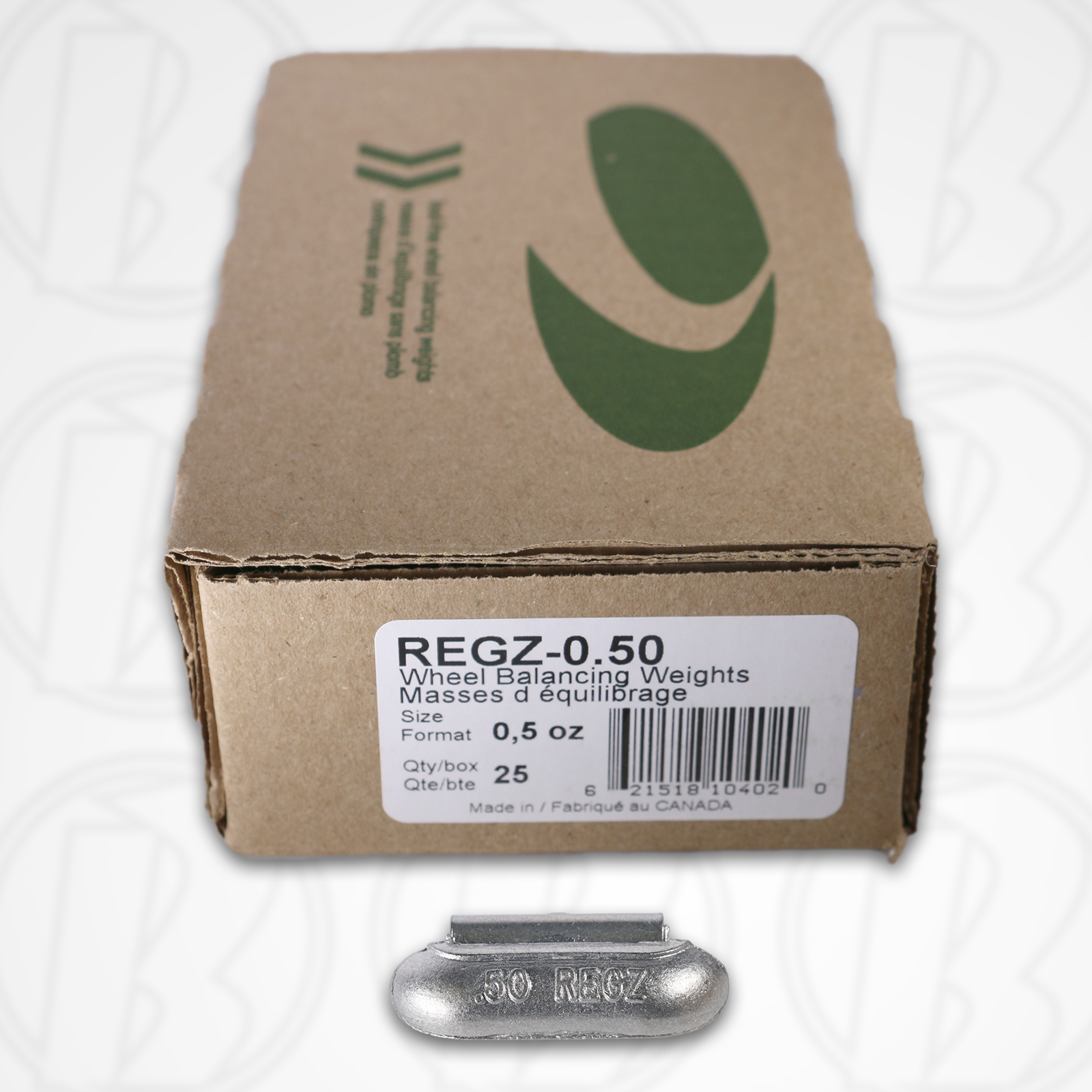 25 pc | Steel 0.50 oz Clip / Hammer on Wheel Balancing Weights 25 pc | Steel 0.50 oz Clip / Hammer on Wheel Balancing Weights